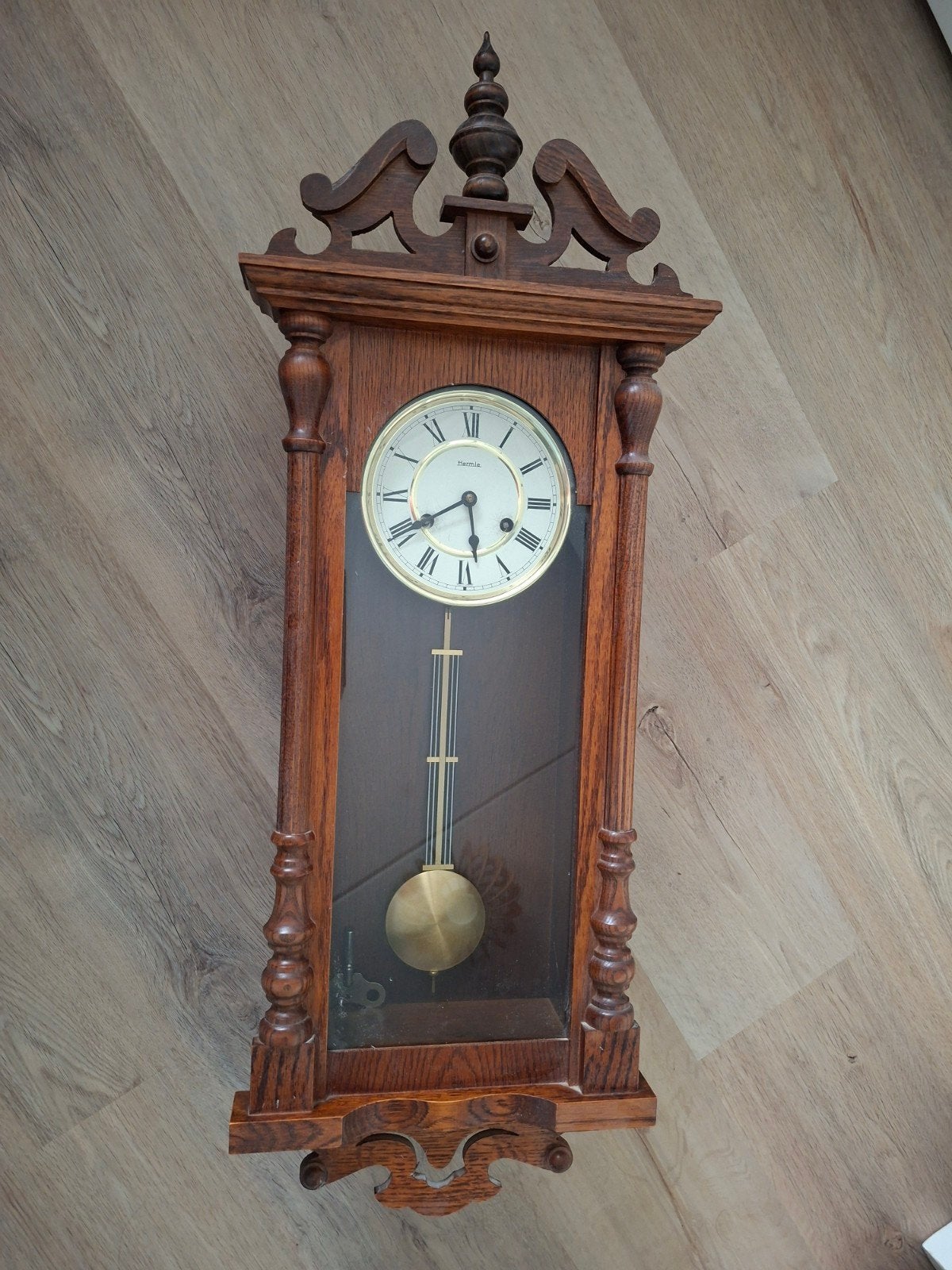 Hermle wandklok - Onbeschadigd en werkend, Ophalen