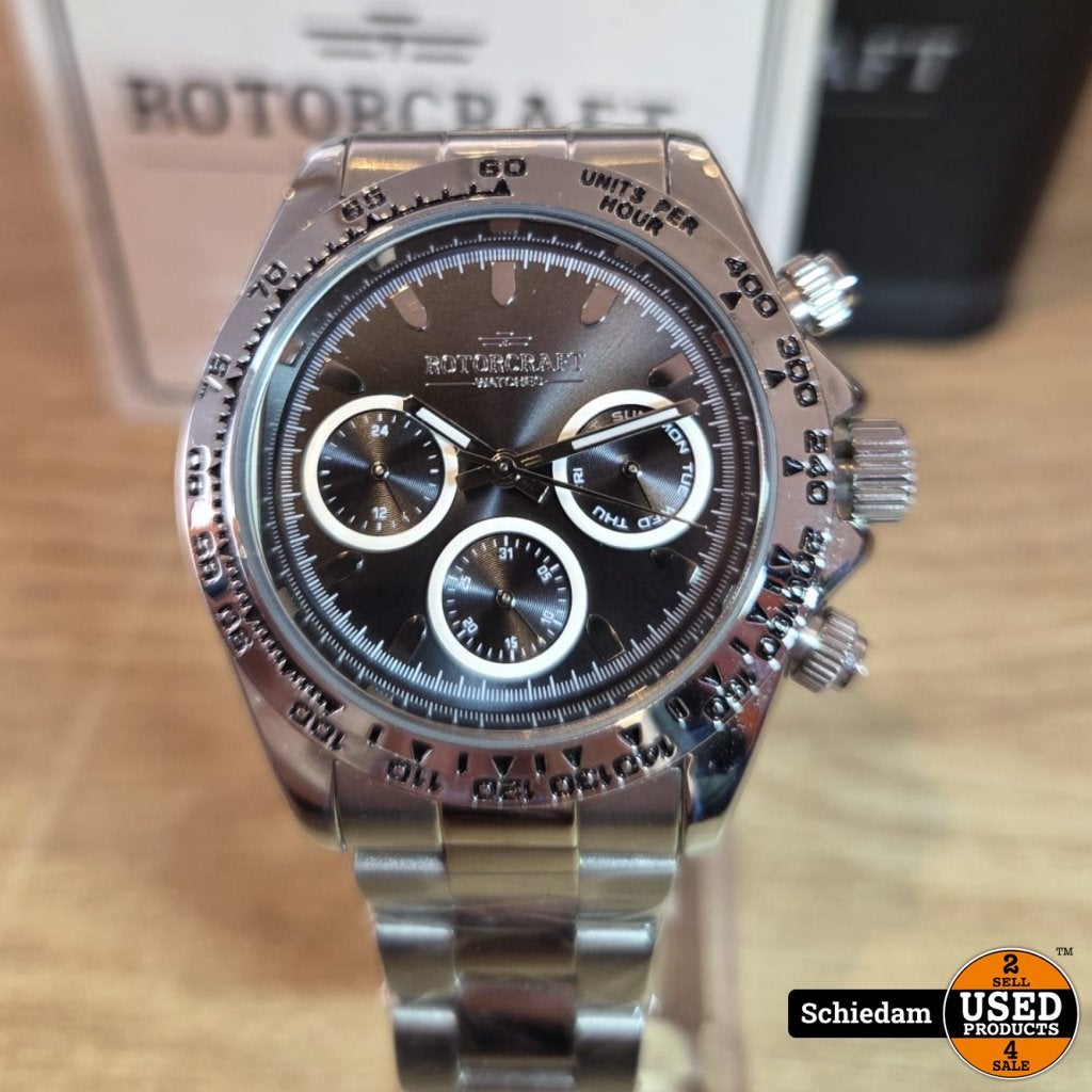 Rotorcraft RC2704  Heren Horloge | NIEUW, Flex Ltd., Gebruikt, https://flex.com/contact-us, Nobelstraat 10, 5807 GA Oostrum LB, Limburg, Nederland