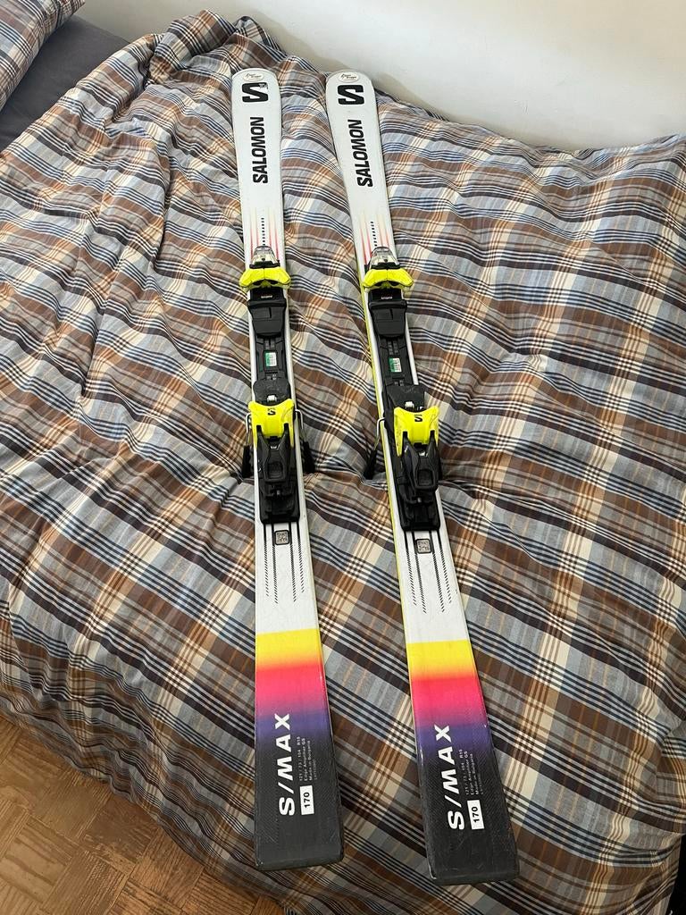 Salomon S/MAX ski's 170 cm, Sport en Fitness, Skiën en Langlaufen, Gebruikt, Ski's, Skiën, Salomon, 160 tot 180 cm, Ophalen of Verzenden