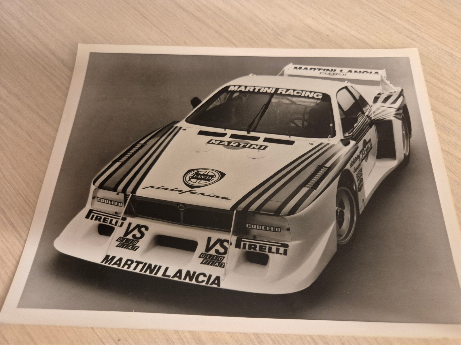 jaren 70 persfoto Lancia Monte Carlo Martini porto2,85 izgst, Ophalen of Verzenden, Zo goed als nieuw, Overige merken