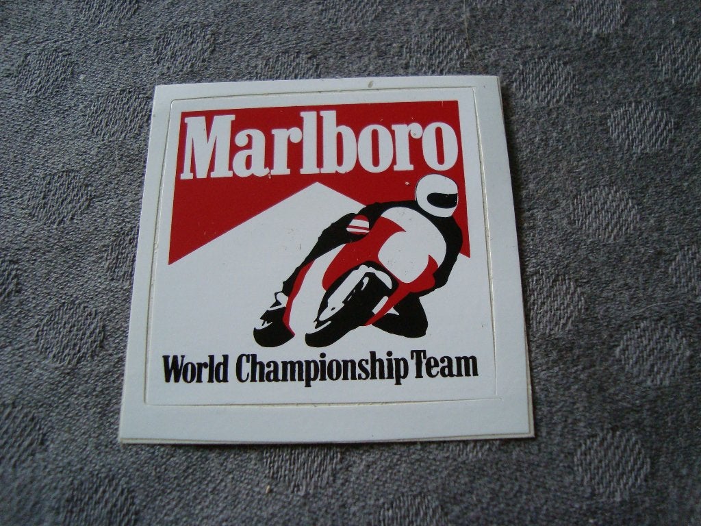 Marlboro wold championship team sticker, Ophalen of Verzenden, Nieuw, Motoren