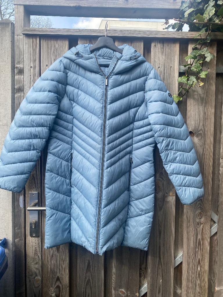 Michael Kors packable jas, Michael Kors, Blauw, Maat 42/44 (L), Nieuw