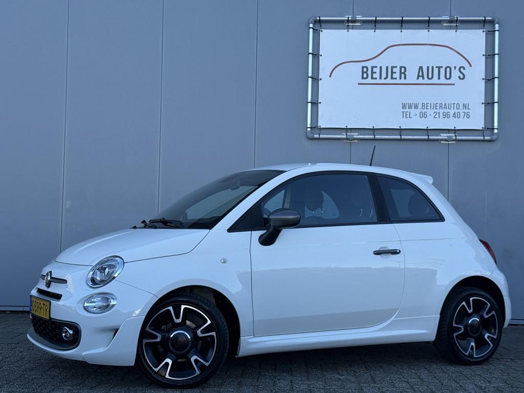 Fiat 500 0.9 TwinAir Turbo Sport Apple Carplay/16inch., Voorwielaandrijving, 86 pk, Euro 6, Leder en Stof