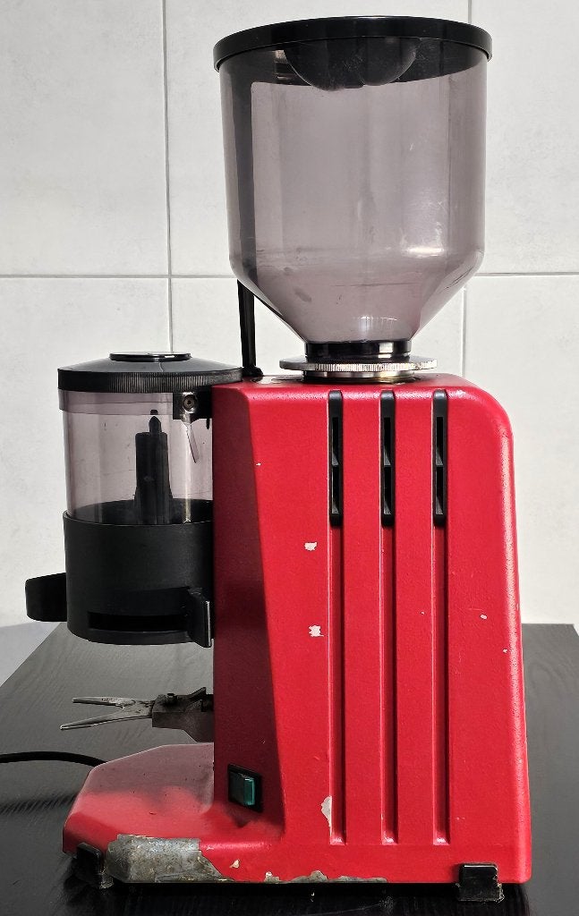 La San Marco SM 90/A koffiemolen – getest & compleet, Ophalen, Metaal, Rood, Overige merken