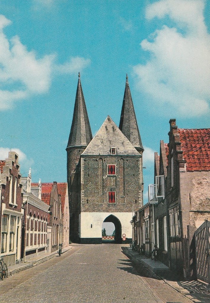 ZIERIKZEE Nobelpoort, Verzamelen, Verzenden, 1960 tot 1980, Ongelopen, Zeeland