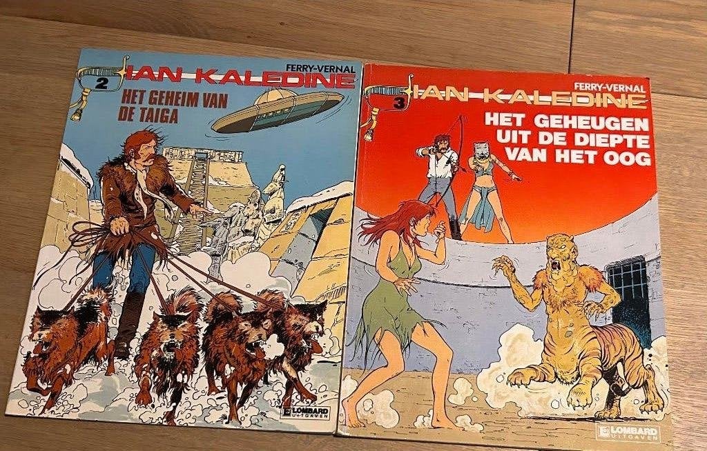 Ian Kaladine 2 en 3, Meerdere stripboeken, Ophalen of Verzenden