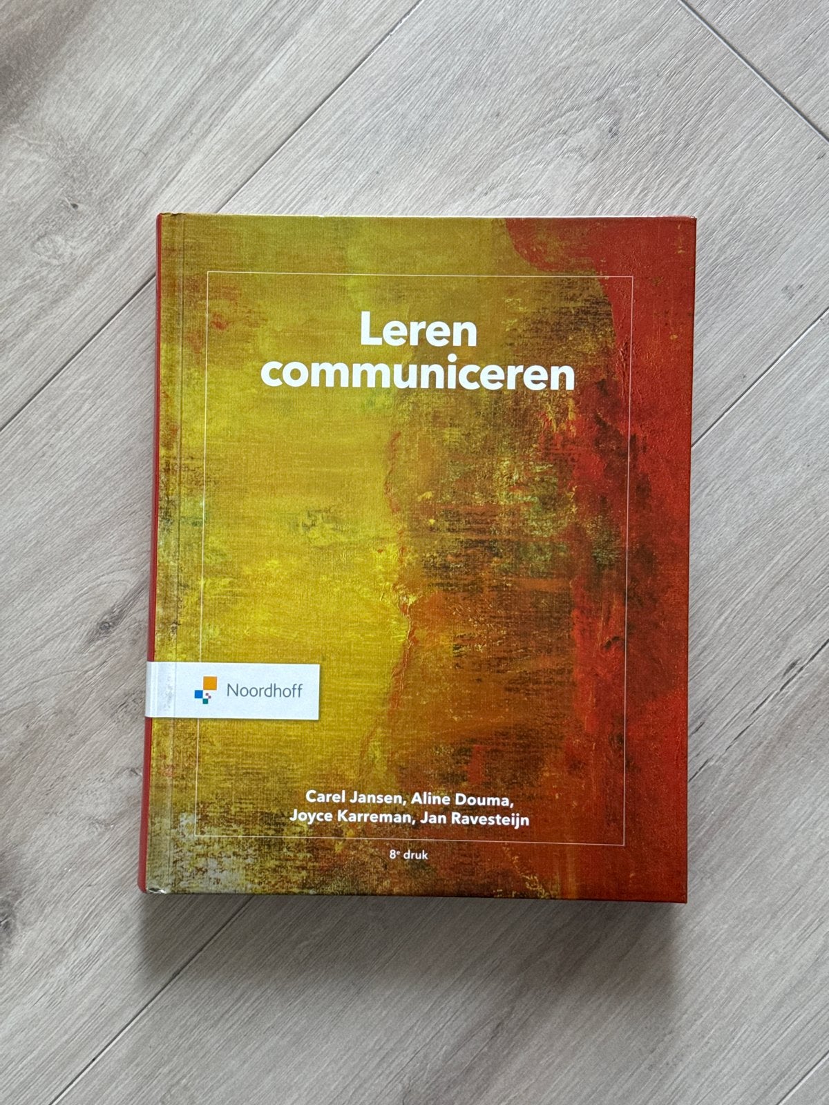 Leren communiceren - Noordhoff (8e druk), Boeken, Ophalen of Verzenden, Gamma, Gelezen, HBO