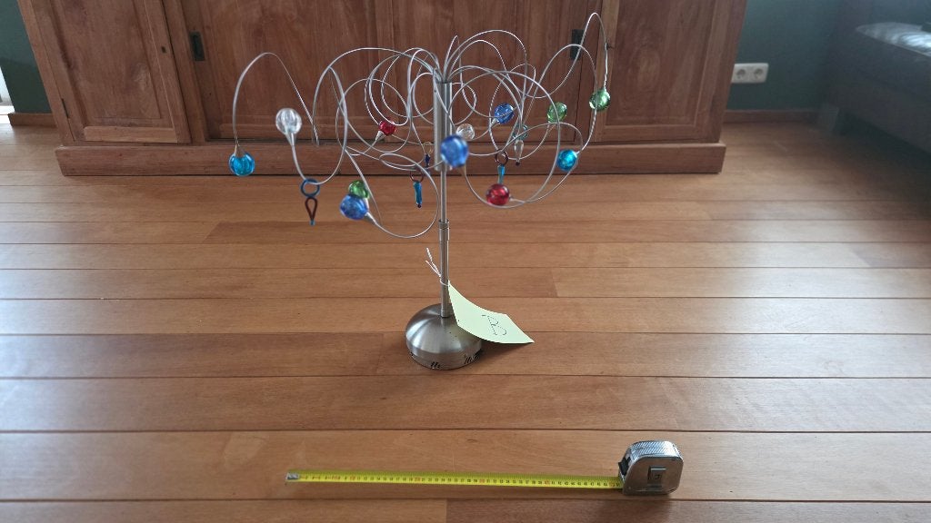 Lamp plafond chique - B, Ophalen, Gebruikt, Glas, 50 tot 75 cm