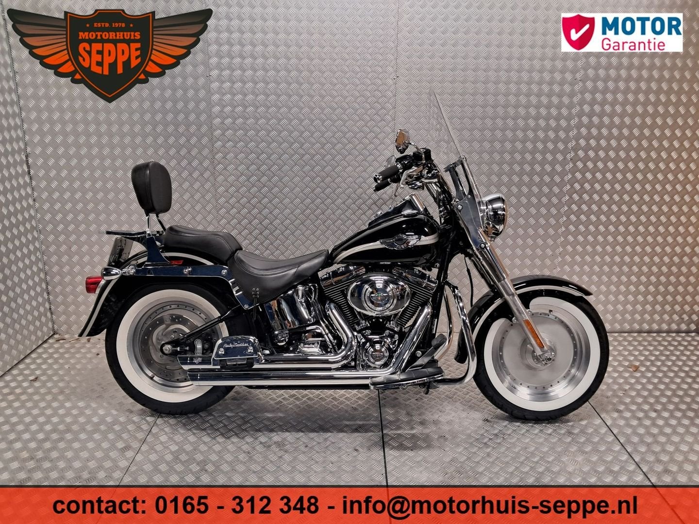 HARLEY-DAVIDSON FAT BOY FLSTF, 2 cilinders, HARLEY-DAVIDSON, Bedrijf, Onbekend