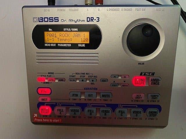 Boss drumcomputer, Ophalen of Verzenden, Gebruikt, Boss