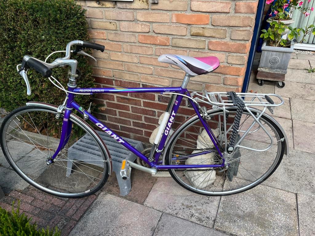 Racefiets Giant retro, Ophalen, 10 tot 15 versnellingen, Aluminium, Giant
