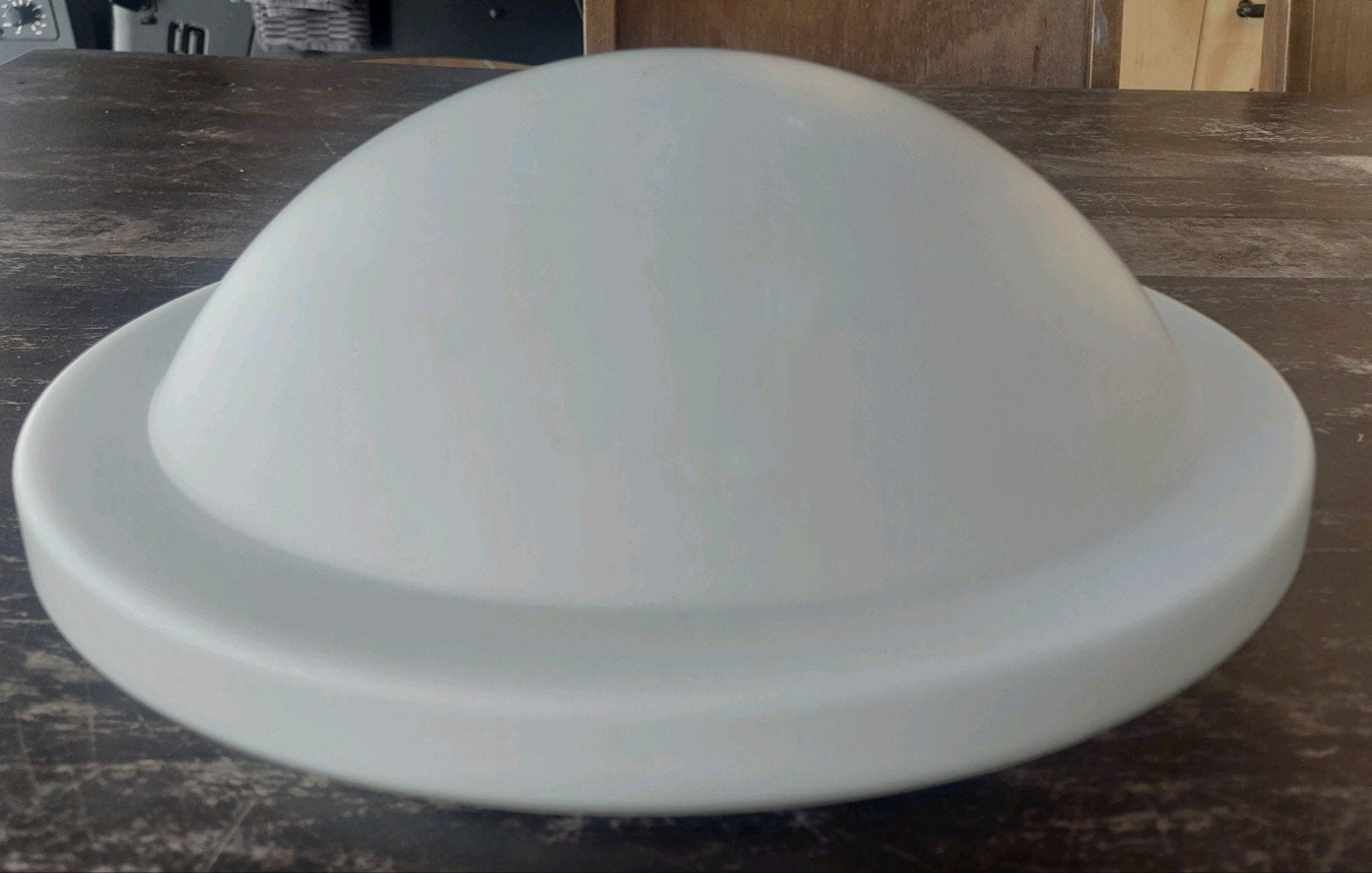 ufo Wandlamp,plafonnière plafondlamp peil&putzler,space age, Ophalen of Verzenden, Zo goed als nieuw, Glas, Space age ufolamp  vintage peil&putzler