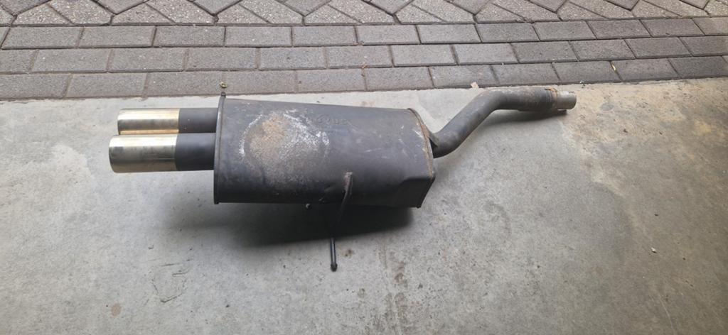 Sport einddemper bmw 3 serie E46 NOVUS uitlaat, Ophalen, Gebruikt, BMW