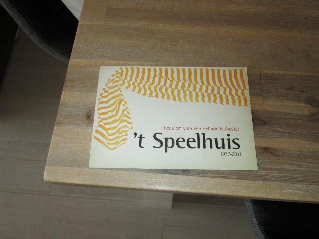 't Speelhuis Helmond 1977 - 2011, Boeken, Ophalen of Verzenden, Nieuw