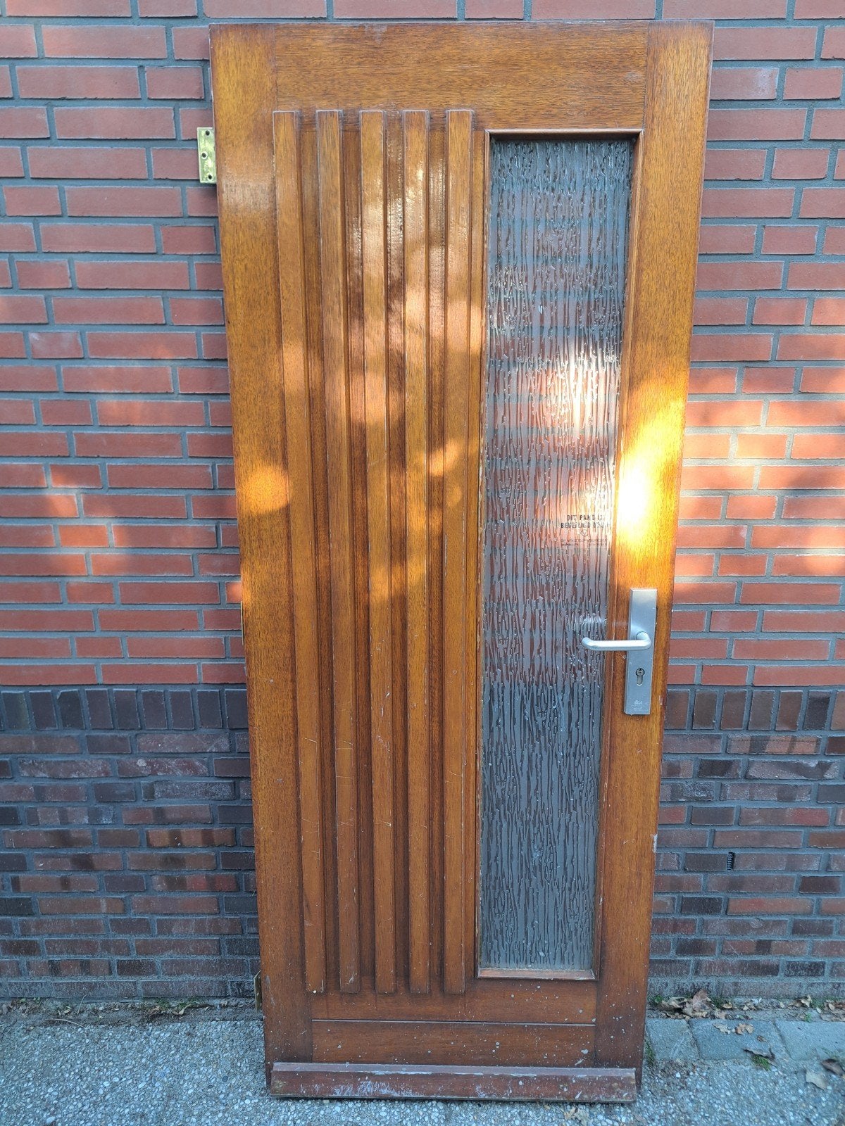 Voordeur 83 x 210cm, Ophalen, Gebruikt, 80 tot 100 cm, Buitendeur