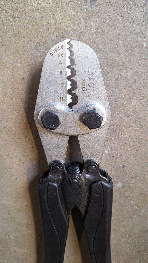 Klauke perstang K02 Adereindhulstang krimptang kabelschoen, Auto diversen, Autogereedschap, ., Nieuw, Ophalen of Verzenden, .
