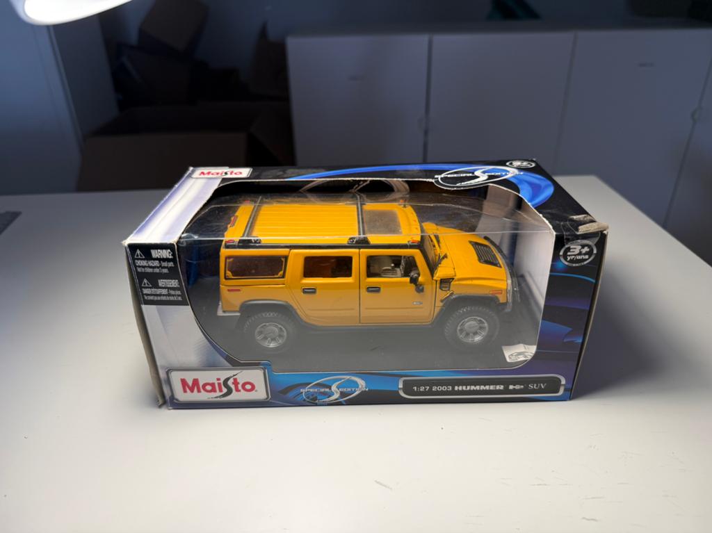 Maisto - Hummer H2 SUV - Schaal 1:27, Verzenden, Gebruikt, Auto