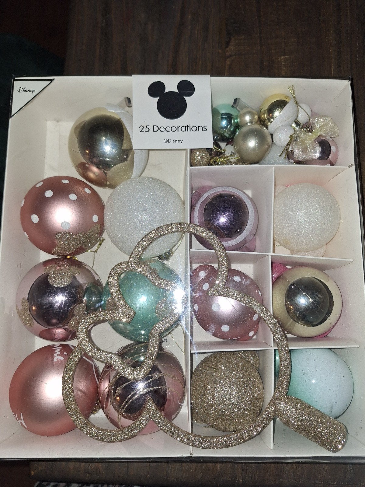 Disney kerstballen, Ophalen, Zo goed als nieuw