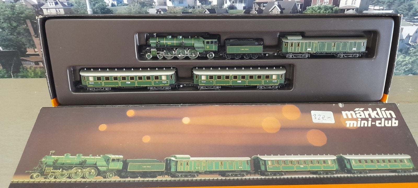 Marklin 8102 mini z spoor K.Bayr.Passagiertrein Nieuw in ovp, Nieuw, Ophalen of Verzenden, Analoog, Märklin