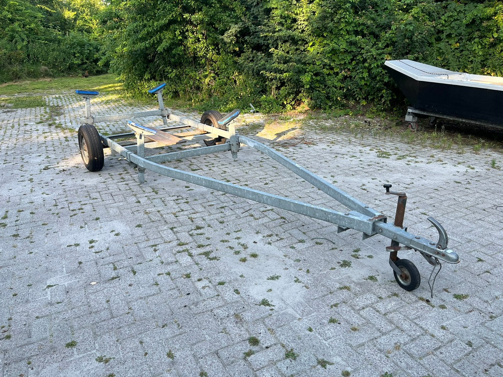Boot trailer., Watersport en Boten, Boottrailers, Minder dan 1500 kg, Gebruikt, Sloepentrailer, 6 tot 9 meter