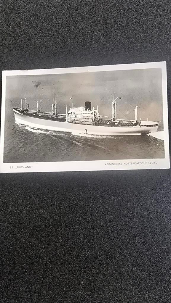 Oude ansichtkaart SS Friesland, Ophalen of Verzenden