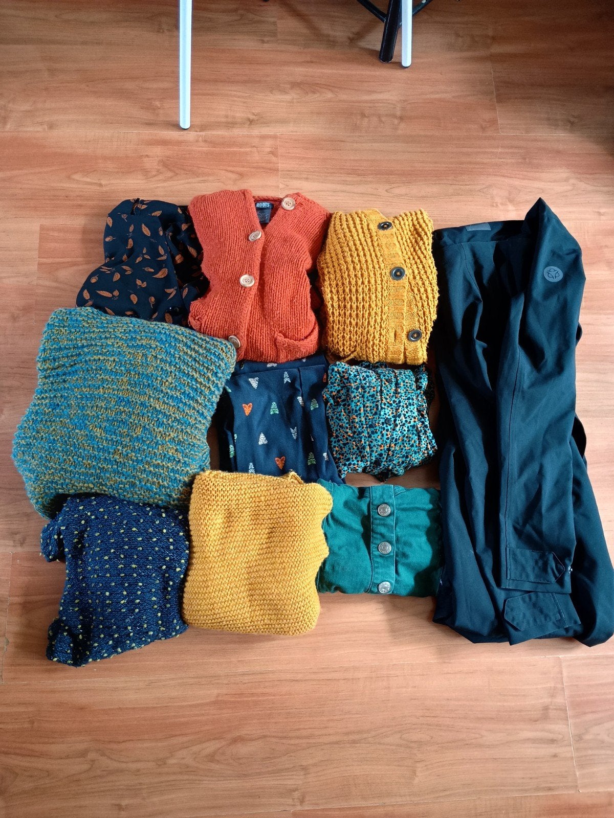 Kleurrijk Herfst Kledingpakket 9 Items – Maat S/M 36/38, Ophalen of Verzenden, Gedragen, Maat 36 (S)