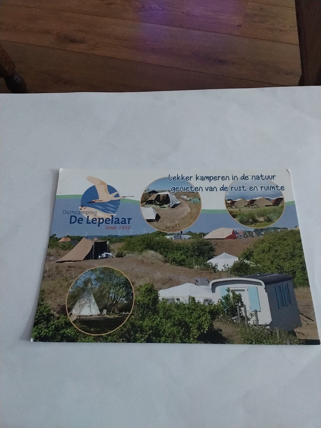 Ansichtkaart Duincamping De Lepelaar Sint Maartenszee, Ophalen of Verzenden, 1980 tot heden, Gelopen, Noord-Holland