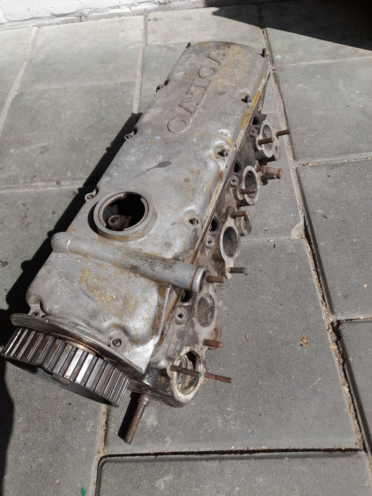 volvo 240 b21e cilinderkop, Auto-onderdelen, Ophalen, Gebruikt, Volvo