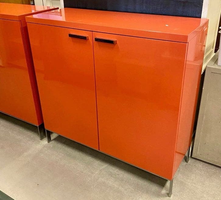 GEZOCHT: Cappellini highboard kast 2 stuks, Ophalen, 150 tot 200 cm, Modern Vintage, 25 tot 50 cm