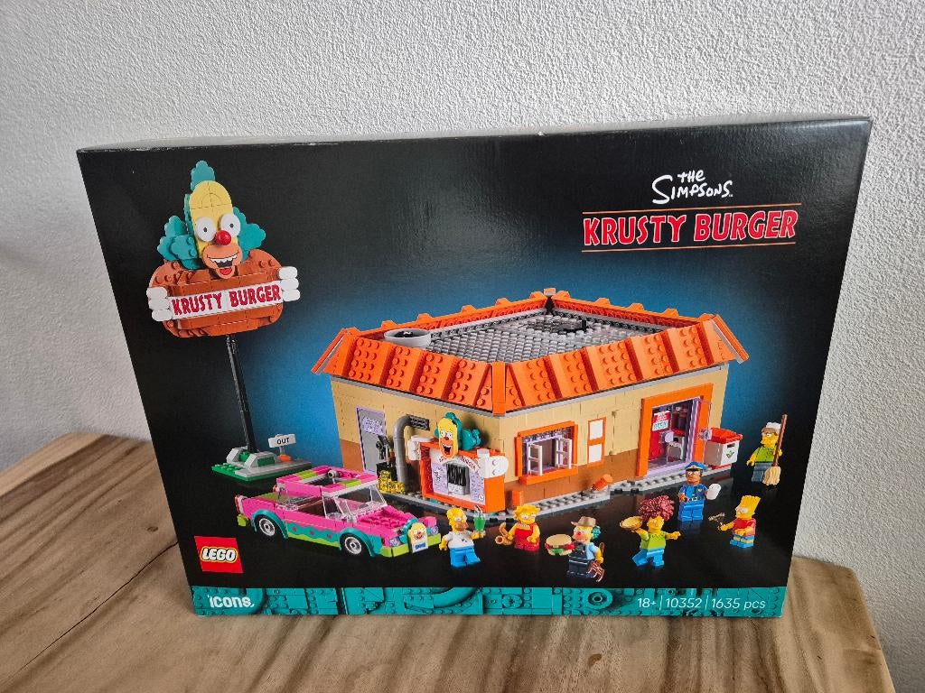 Lego Icons 10352 The Simpsons: Krusty Burger nieuw, Lego, Lego, Lego, Nieuw