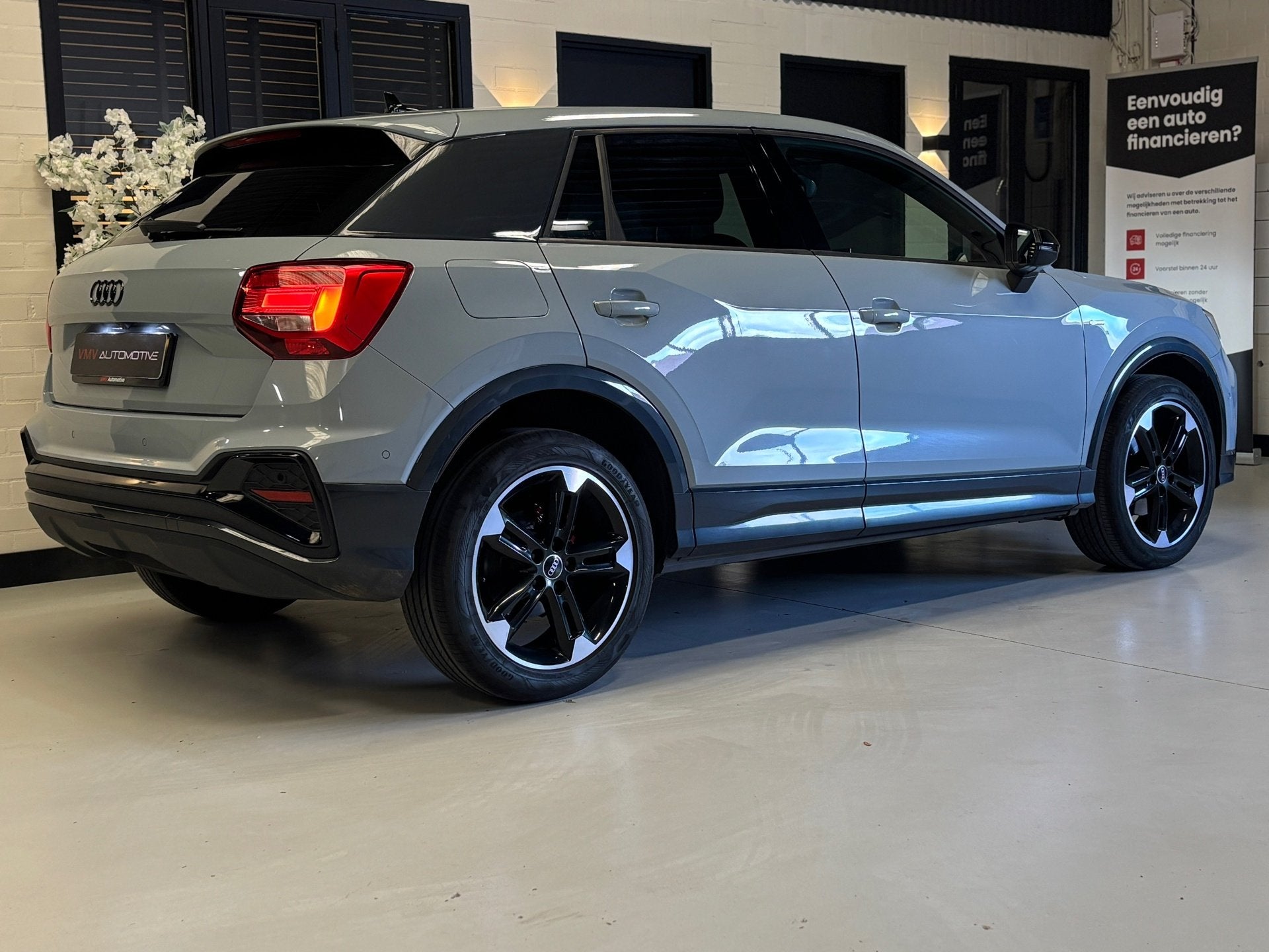 Audi Q2 35 TFSI S Line |Leder|Cam|Cruisecontrol|Keyless|Zwar, 4 cilinders, 150 pk, Leder en Stof, Automatische klimaatregeling