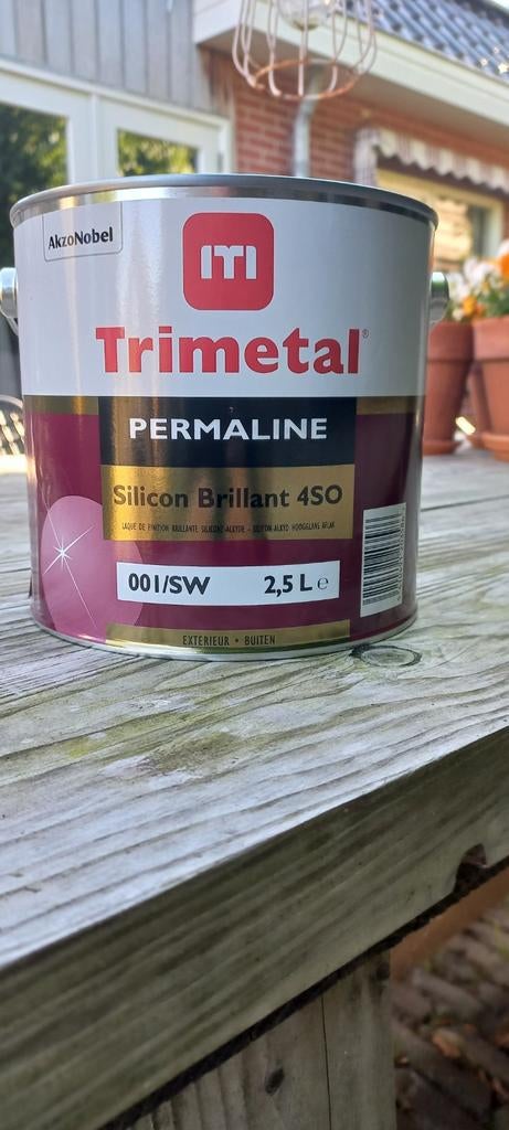 Trimetal permaline ral 9010, Ophalen of Verzenden, Nieuw, Overige typen
