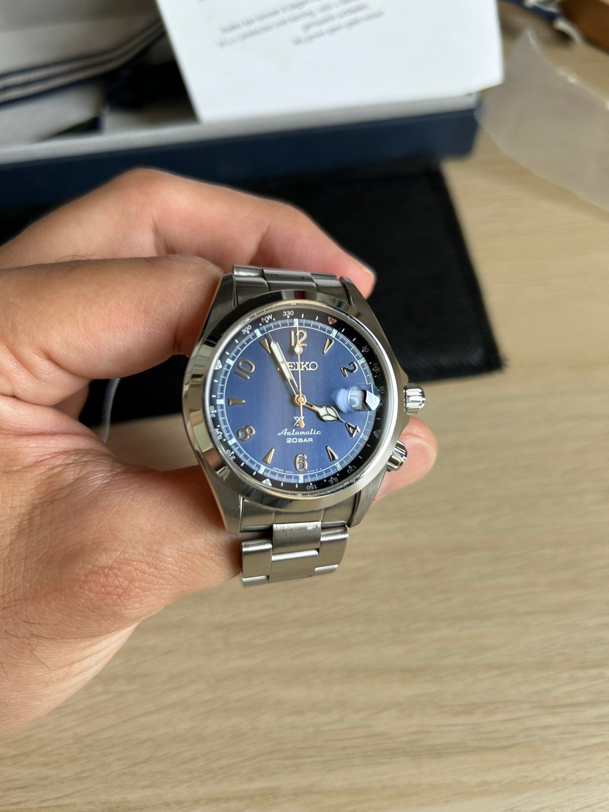 Seiko Prospex Alpinist SPB531J1 – Limited Edition, Sieraden, Tassen en Uiterlijk, Horloges | Heren, Ophalen of Verzenden, Zo goed als nieuw