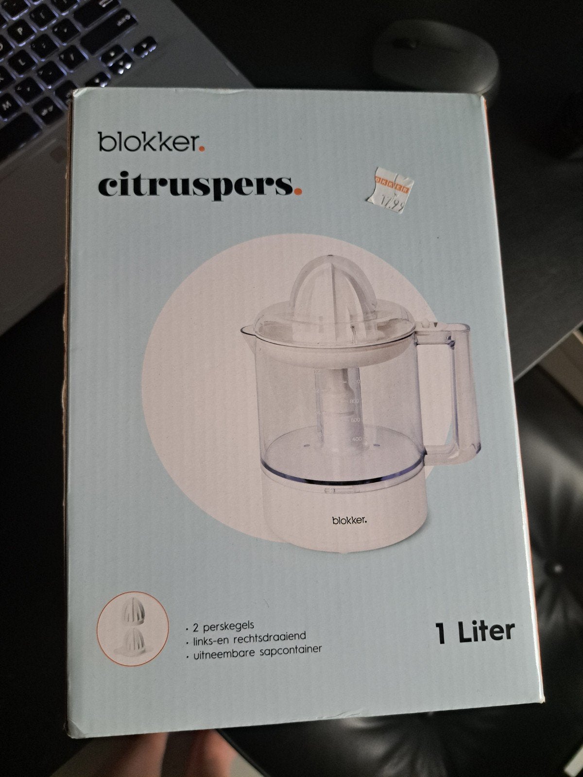 Citruspers, splinternieuw, Ophalen, Nieuw