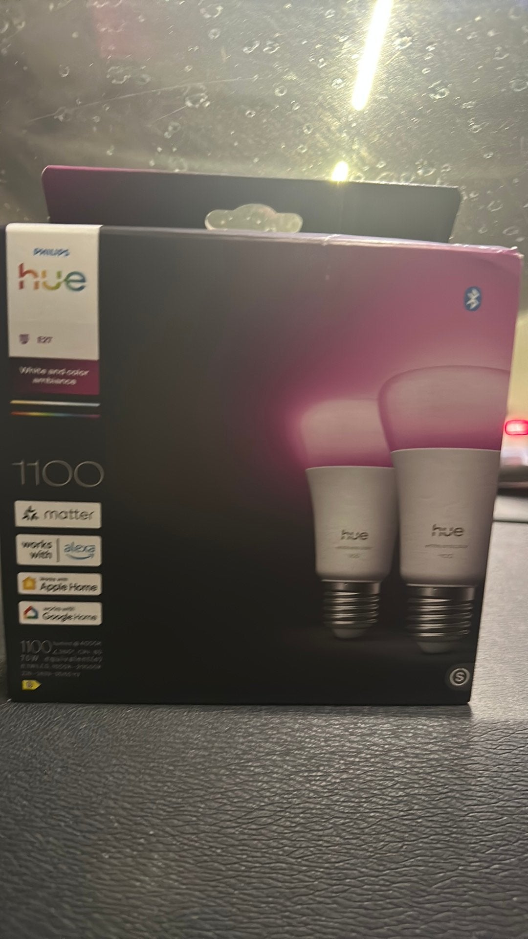 2 stuk philips hue lampen nieuw, Ophalen of Verzenden, Nieuw, E27 (groot), Led-lamp