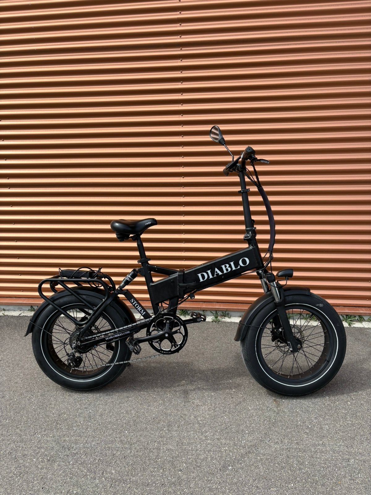 Diablo storm fatbike/vouwfiets, 24 inch of meer, ., Aluminium, Ophalen of Verzenden