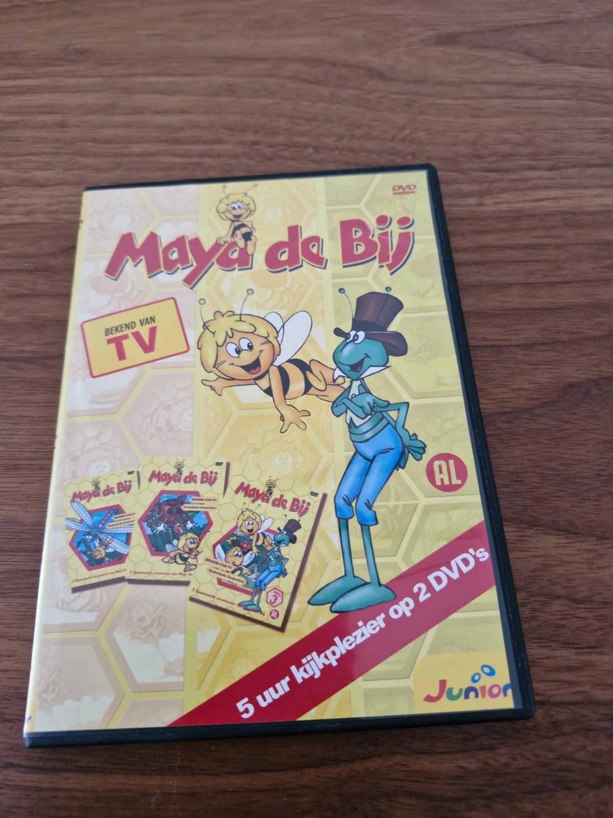 Maya de Bij DVD - 5 uur kijkplezier op 2 DVD's, Gebruikt, Animatie, Alle leeftijden, Nederlands
