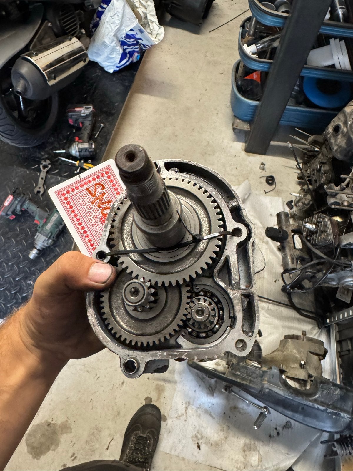 Piaggio 2t Snor Vertanding Type 3, Ophalen of Verzenden, M, M, M