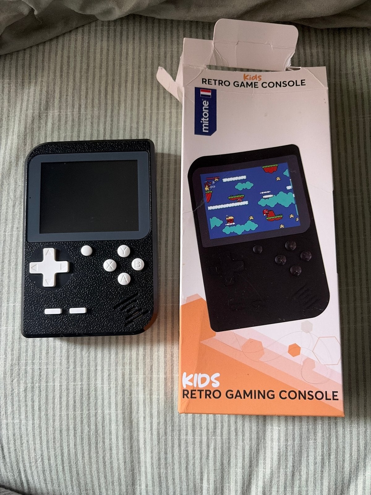 Retro Gaming Console Kids - Mitone 248 ingebouwde spellen, Ophalen of Verzenden, Overige merken, Zo goed als nieuw