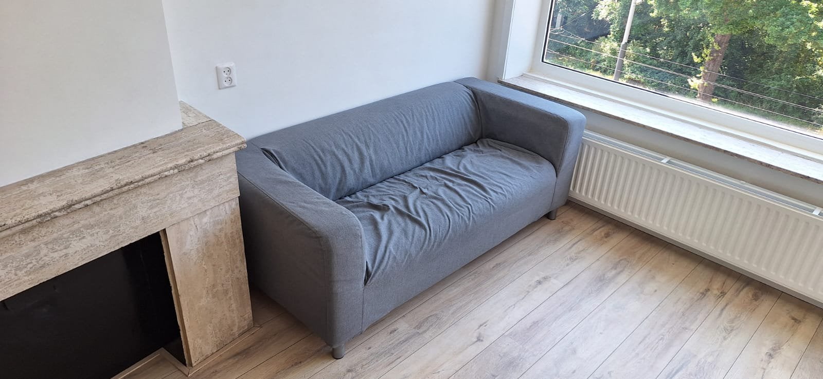 Gratis oohalen Klipan tweezits bank, Ophalen, 150 tot 200 cm, Tweepersoons, 75 tot 100 cm