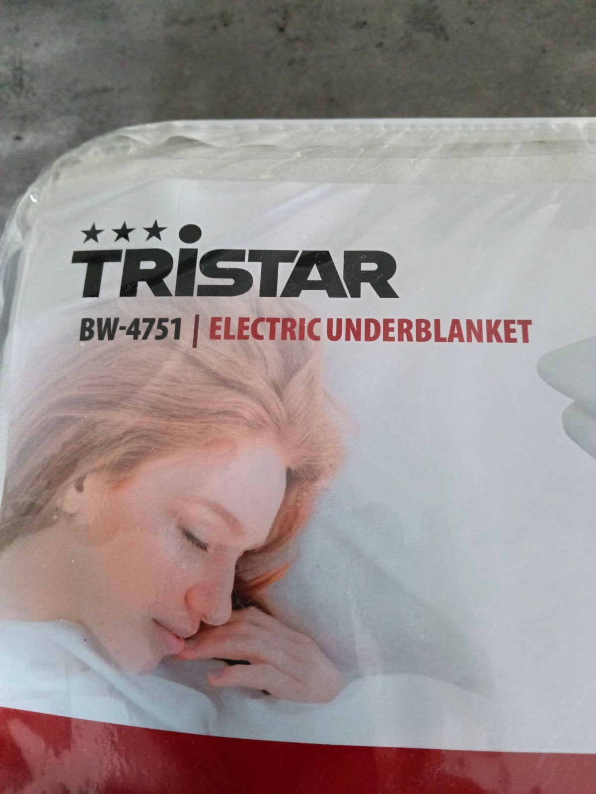 Tristar BW-4751 Elektrische Onderdeken - 150x70cm, Ophalen, Wit, Overige typen, Zo goed als nieuw
