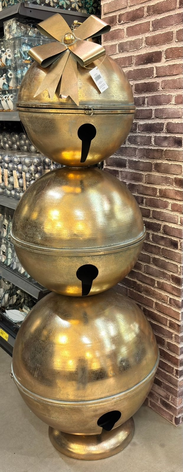 Gestapelde kerstbellen ( XL kerst decoratie 165 cm), Diversen, Ophalen, Nieuw