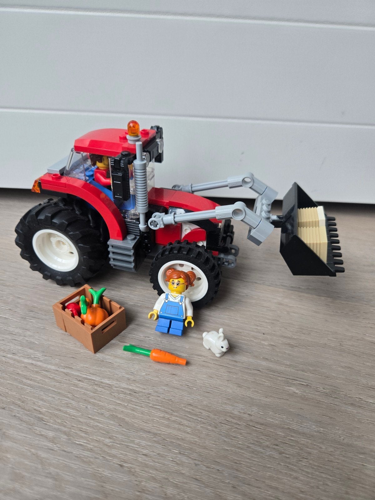 LEGO City Tractor 60287 met minifiguren en accessoires, Ophalen of Verzenden, Zo goed als nieuw
