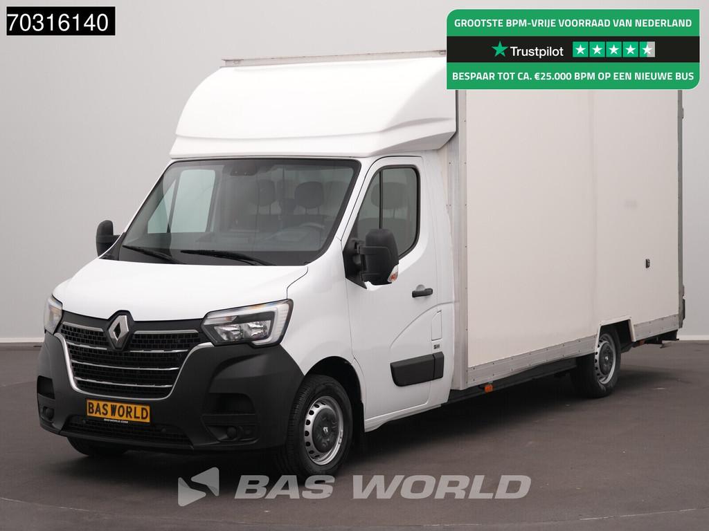 Renault Master 145PK Lowliner Bakwagen LED Navi Airco Cruise, 145 pk, Stof, Gebruikt, Euro 6