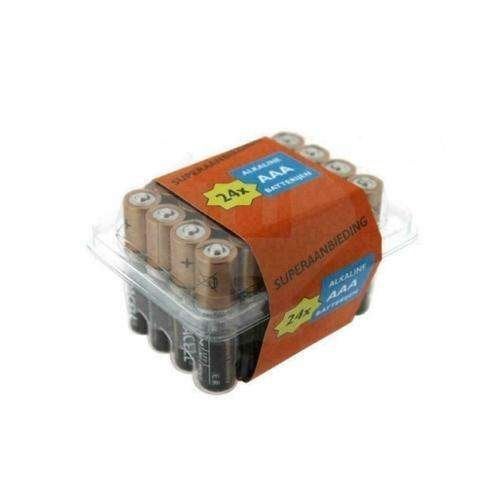 AAA batterij - Duracell - 24 stuks (Alkaline, 1.5 V), Ophalen, Nieuw