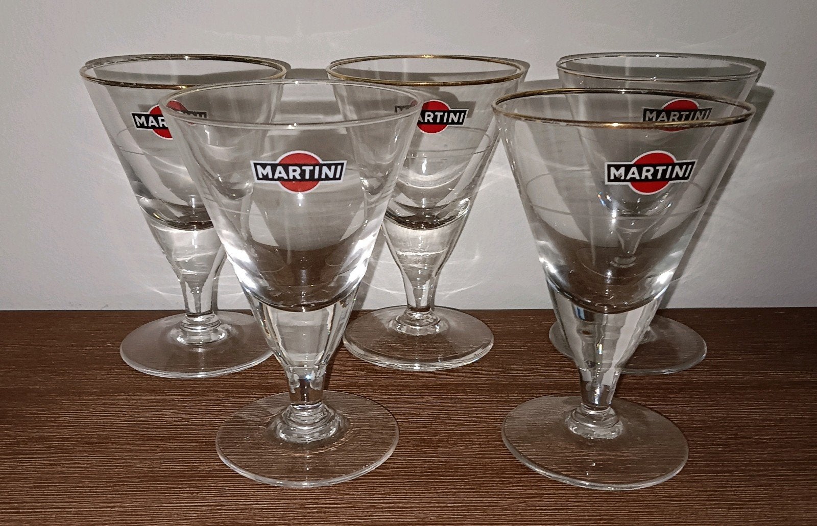 Set van 5 Martini glazen, Ophalen of Verzenden