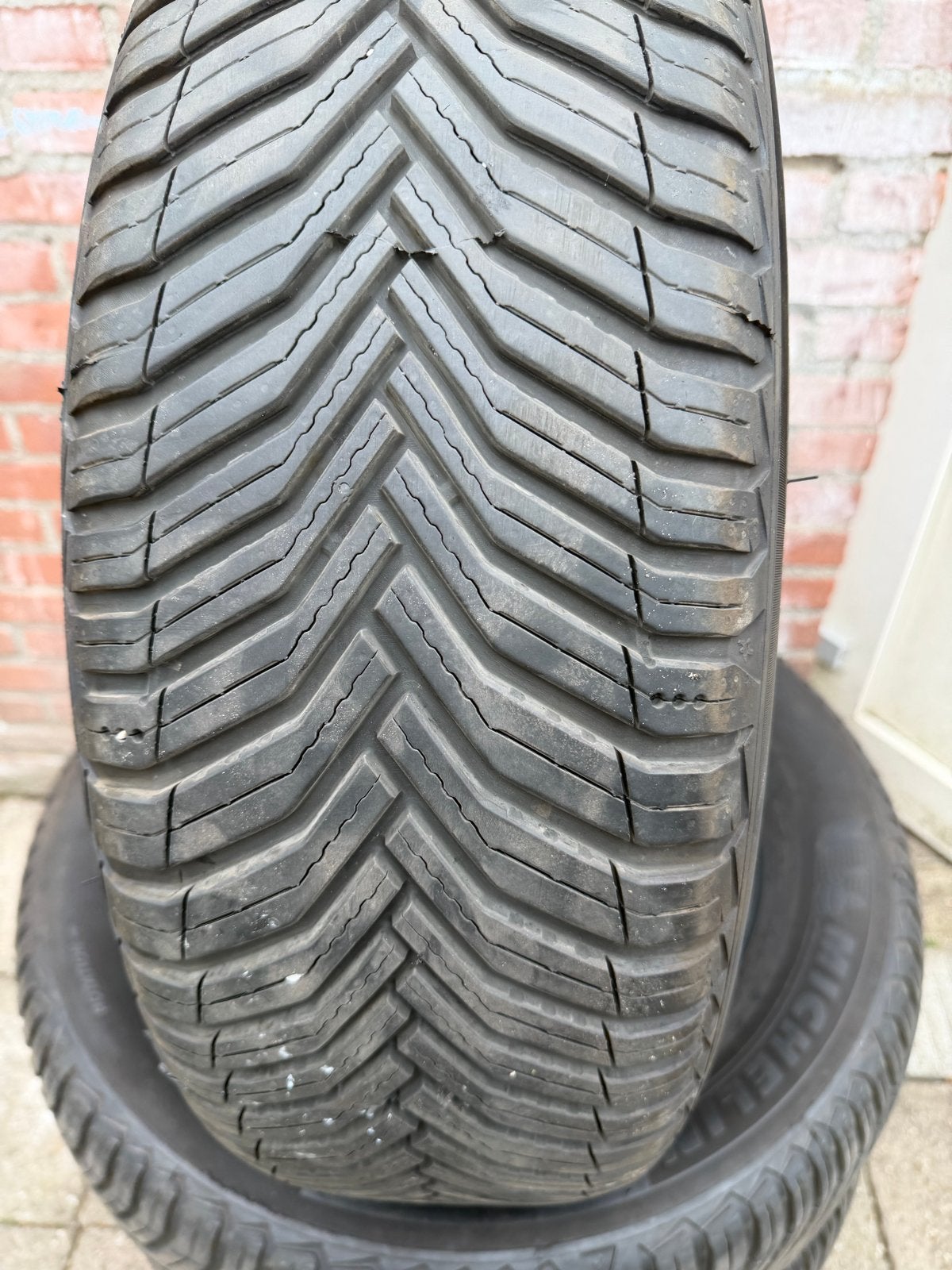 4x Michelin CrossClimate 2 All Season banden 215/65 R17, 17 inch, Ophalen of Verzenden, All Season, Band(en)