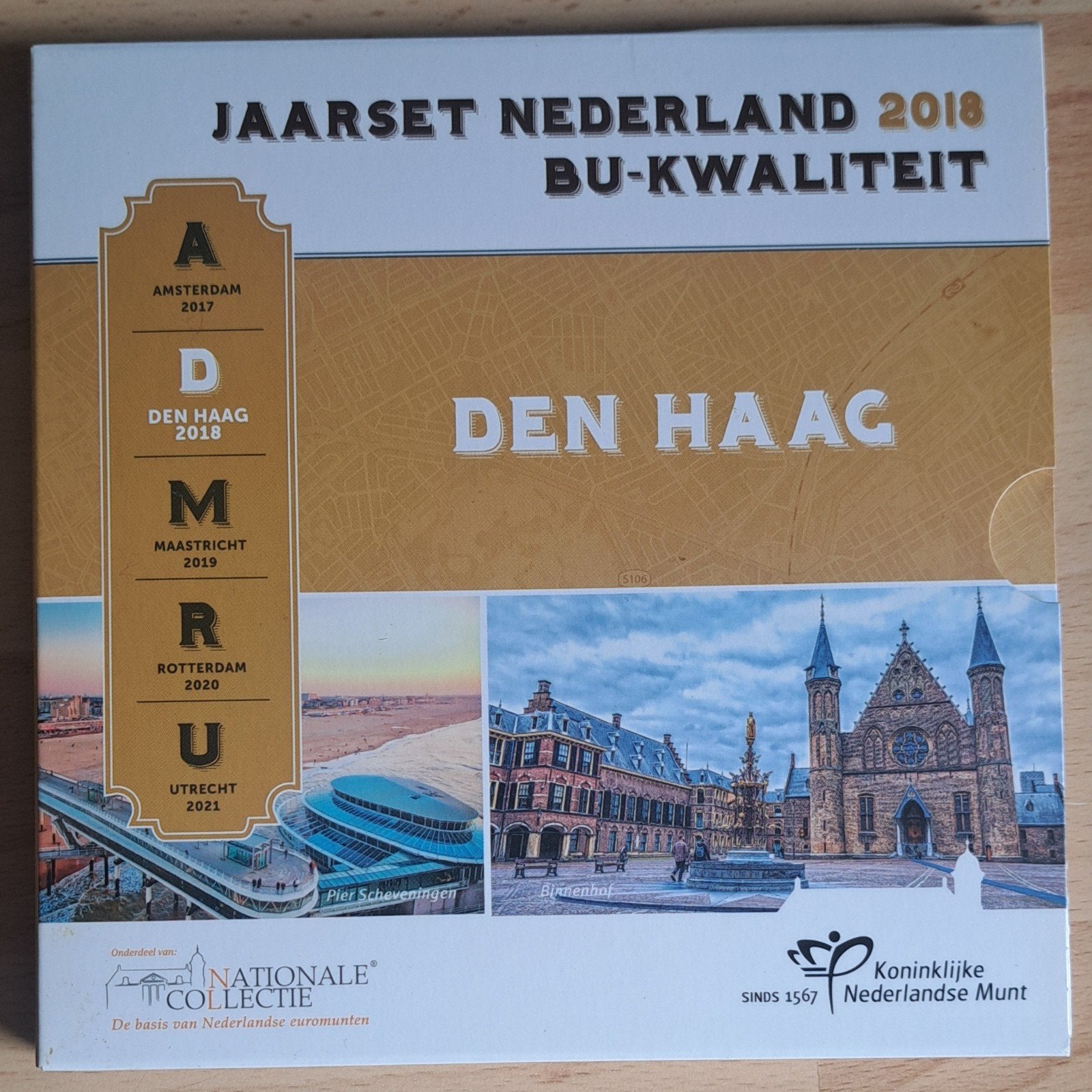 Den Haag euromuntset 2018, Ophalen of Verzenden, Overige landen