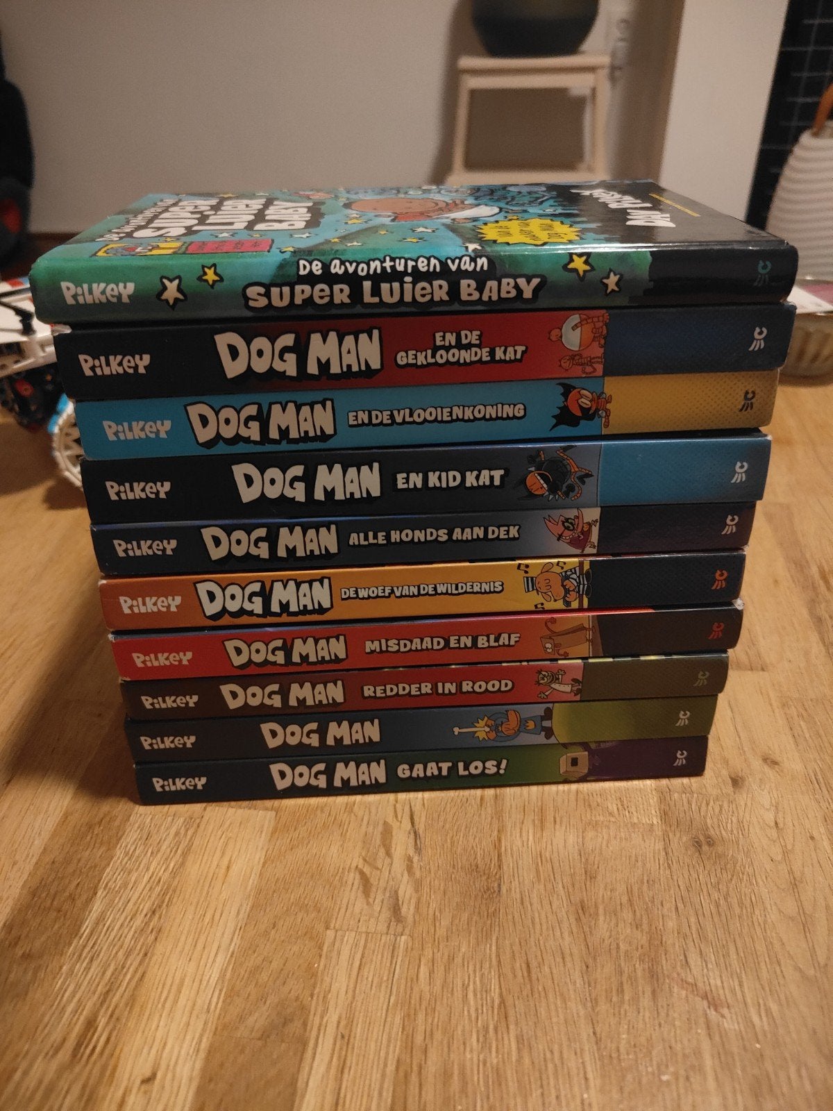 Dog Man Boekenreeks - 10 delen van Dav Pilkey, Ophalen of Verzenden, Gelezen, Dav Pilkey, Fictie