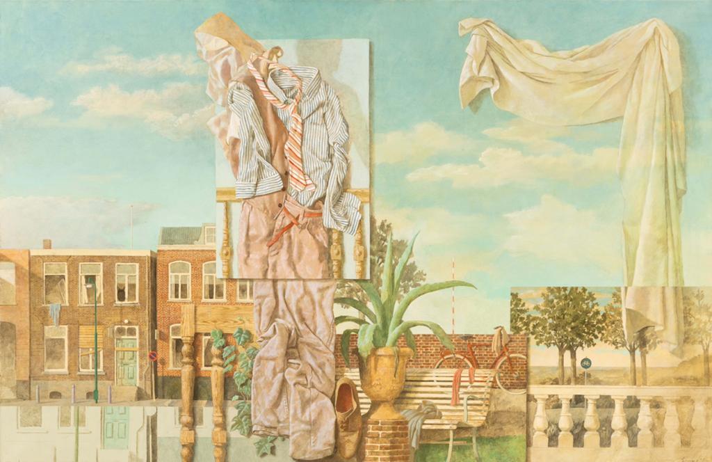 Kenne Gregoire - stad en land, Antiek en Kunst, Ophalen